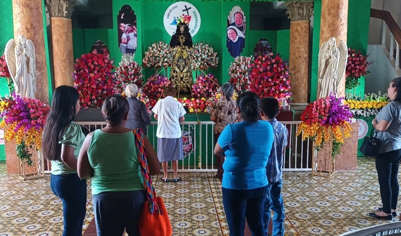 Inicia la novena en honor a Jesús de Nazareno en Atalaya  