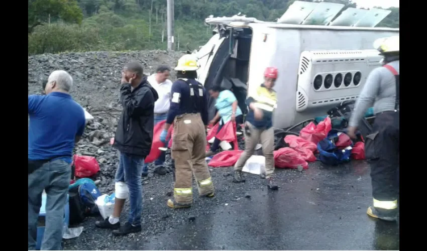 Accidente de tránsito en Coclé