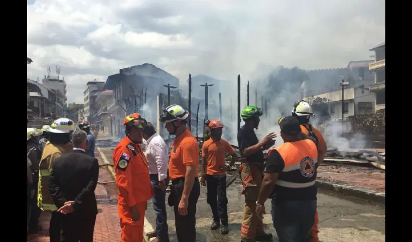 Incendio en San Felipe. 