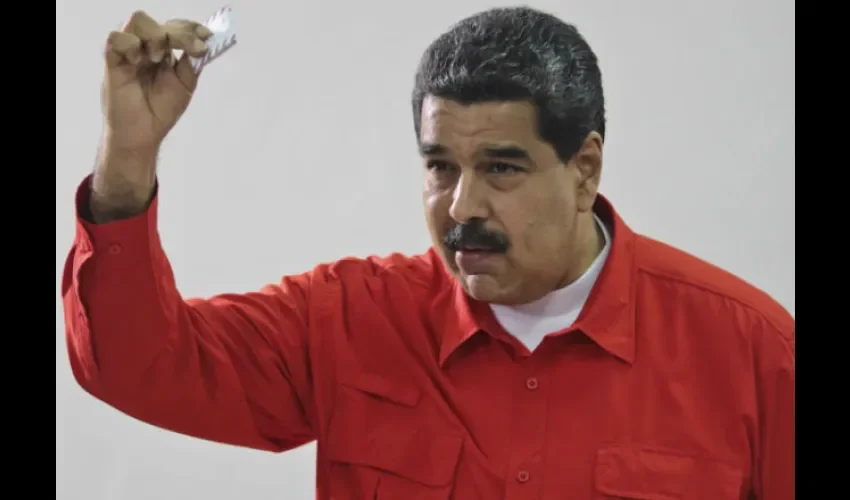 Nicolás Maduro, presidente de Venezuela. 