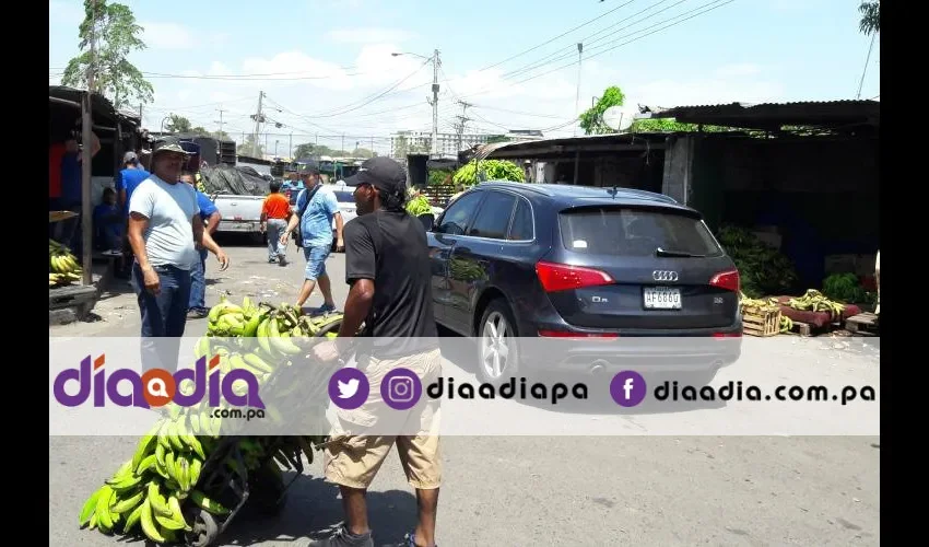 Los carretilleros alquilan el equipo en $3 diarios, pero no hay un registro estricto para ese paso. Foto: Jean Carlos Díaz