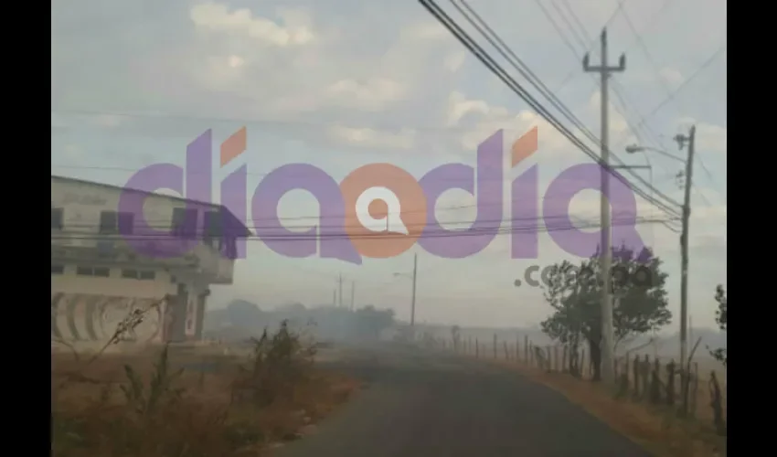 Incendio en Chitré. 