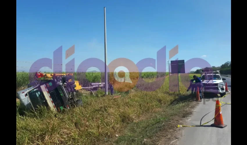 Accidente de tránsito en Coclé. 