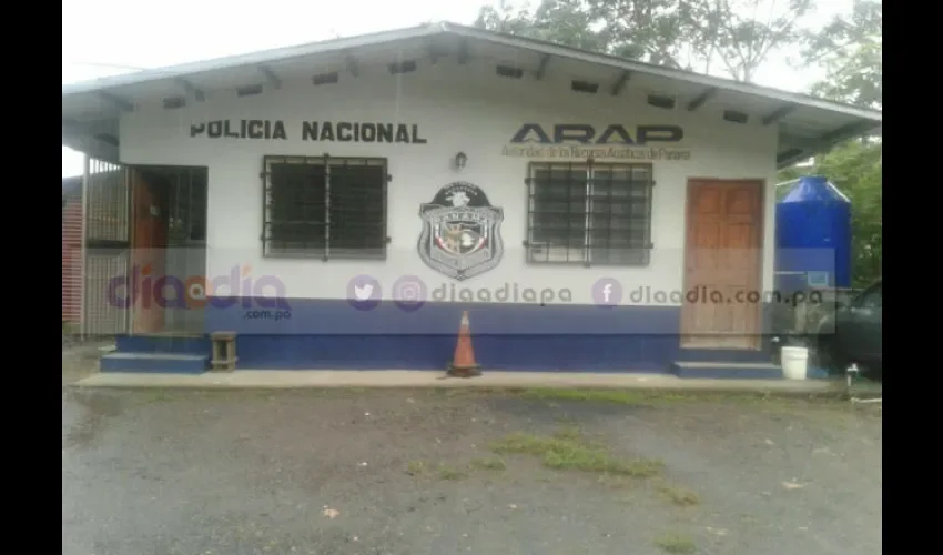 Foto ilustrativa de la estación policial. 