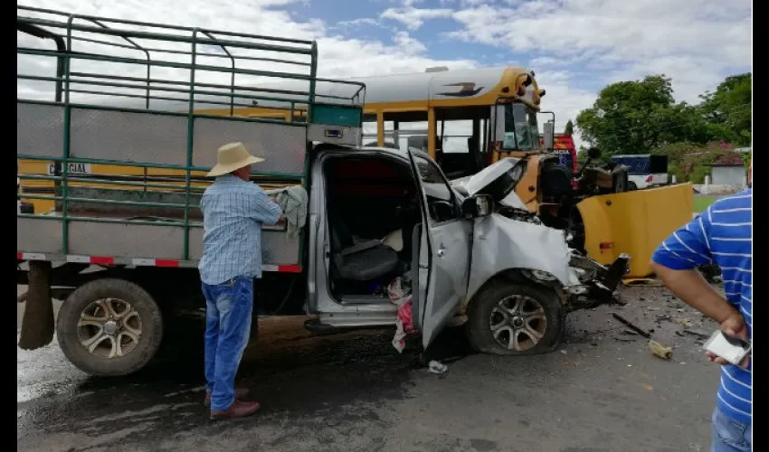 Los heridos fueron atendidos por paramédicos de la CSS.