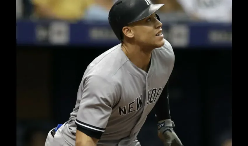 El jugador Aaron Judge. Foto: AP 