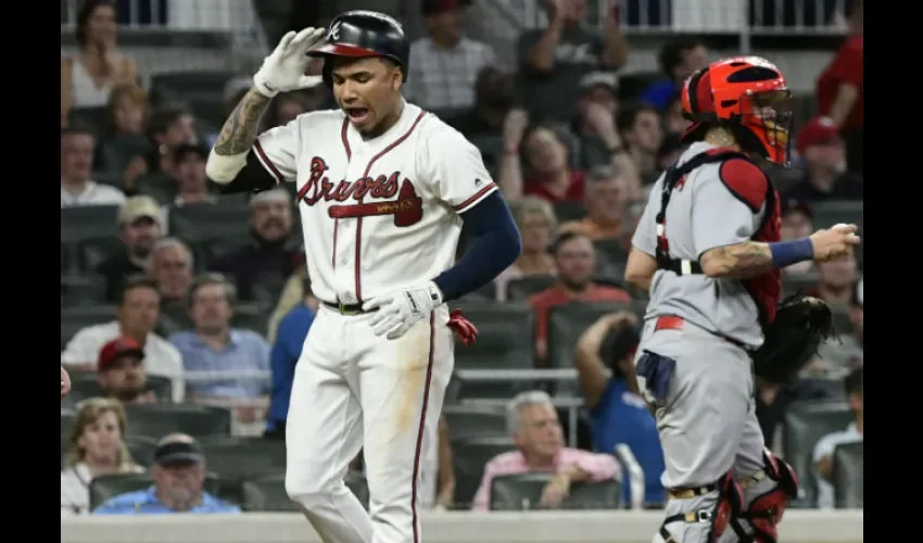 Johan Camargo está en su segunda campaña con los Bravos de Atlanta.