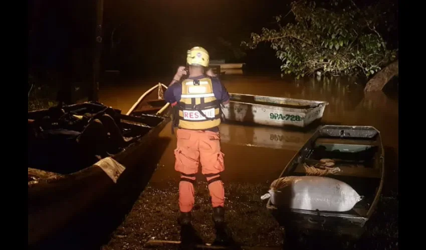 Lluvia en Panamá.