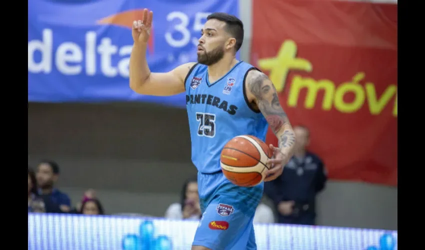 El jugador de las Panteras Raymond Cintrón. Foto: LPB