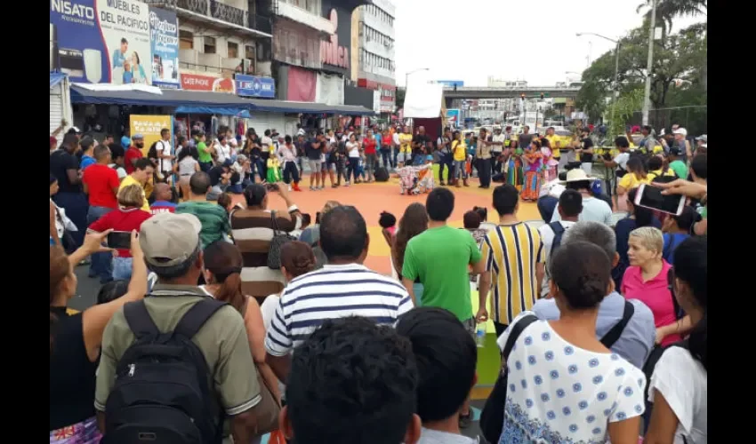 Proyecto 'Panamá Camina: Comparte la Central'.