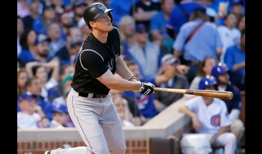 D.J. LeMahieu jugó ocho temporadas con los Rockies de Colorado.