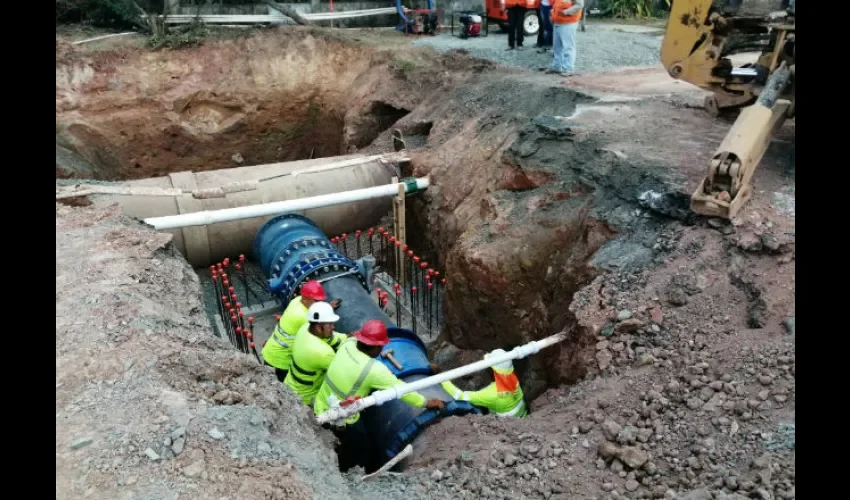 Foto ilustrativa de los trabajos en el área. 