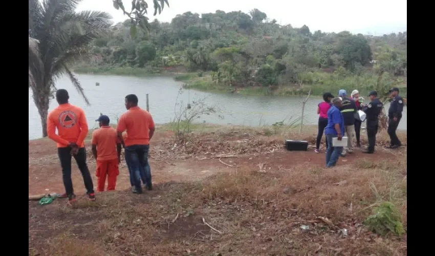 Lamentable noticia en Colón. Foto: Diómedes Sánchez