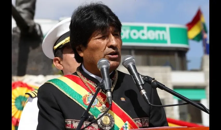 Evo Morales. 