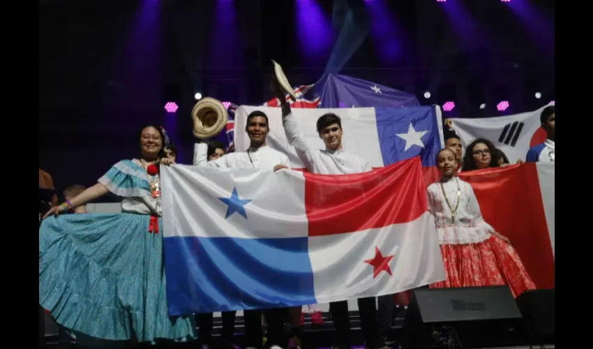 Foto ilustrativa de la delegación de Panamá. 