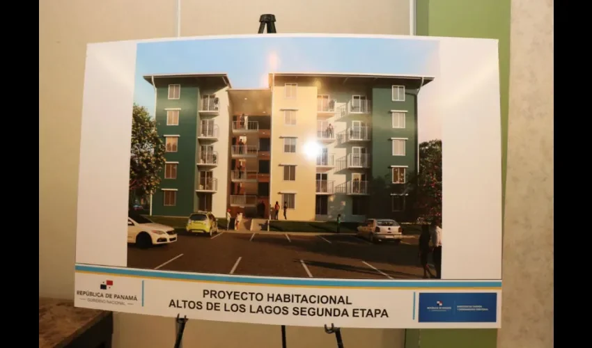 Foto ilustrativa del proyecto residencial. 