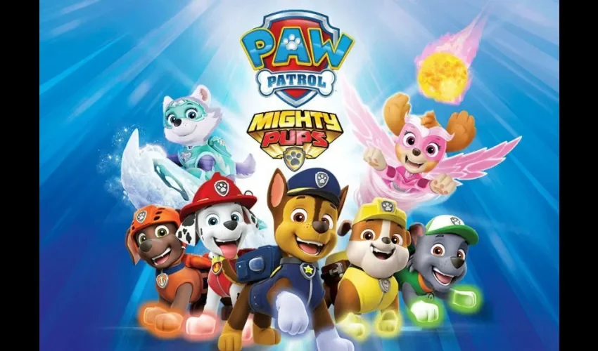 Foto ilustrativa de los personajes de PAW Patrol. 