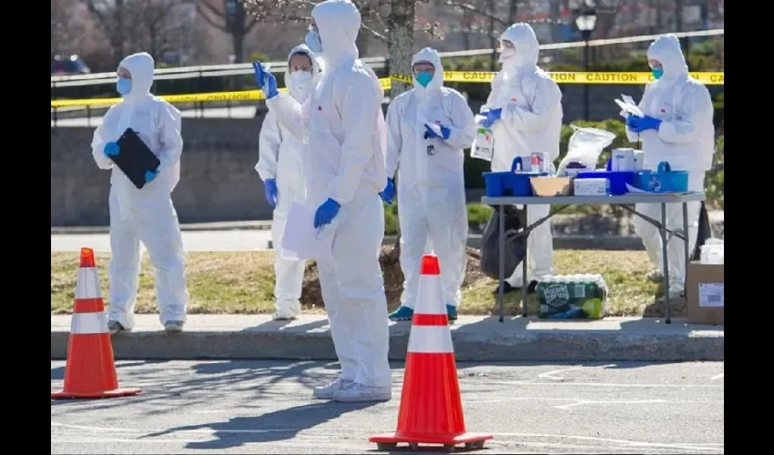 Control contra el coronavirus en North Andover (Massachusetts, Estados Unidos). / EFE 