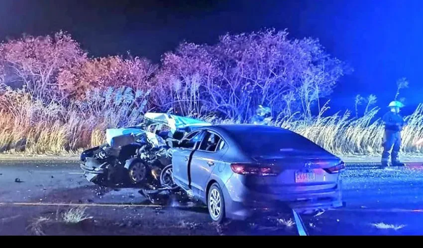 Foto ilustrativa del accidente. 