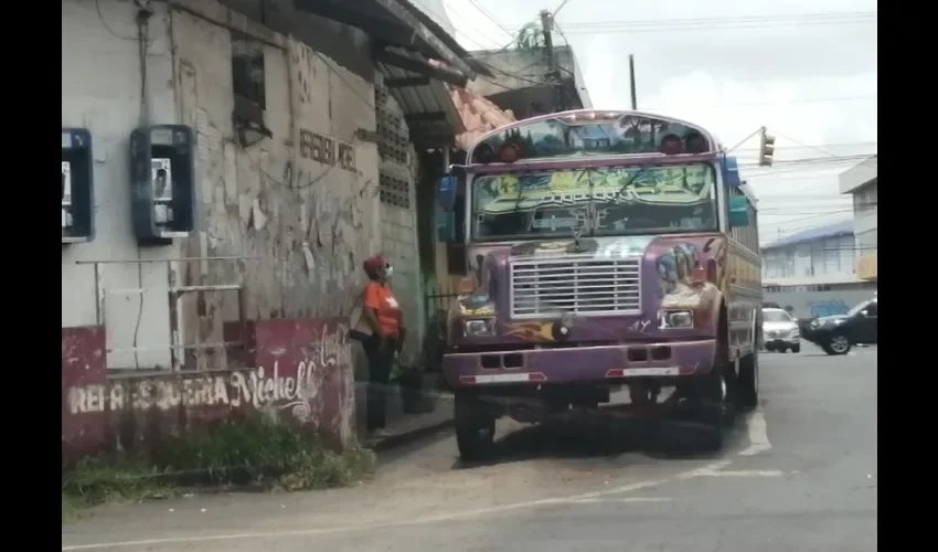 Foto ilustrativa del bus. 