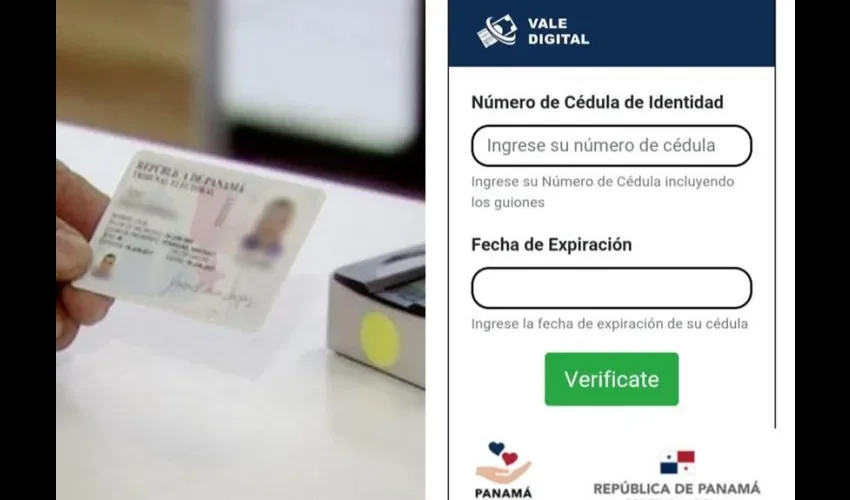 Foto ilustrativa  del proceso de verificación. 