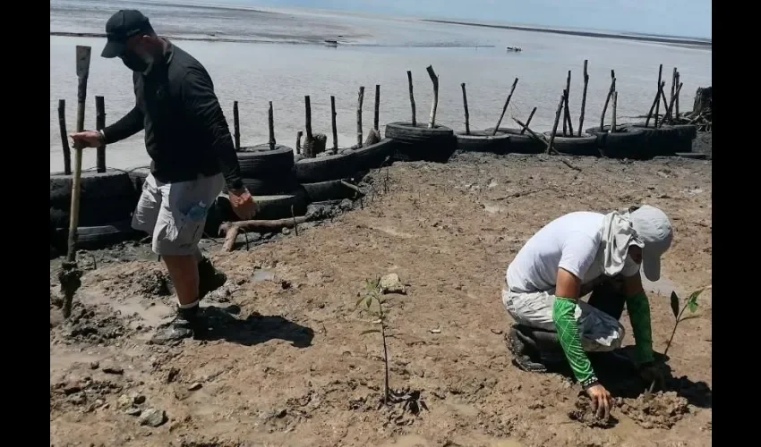 El avance del mar ha afectado varias residencias en el lugar. Foto: Thays Domínguez. 