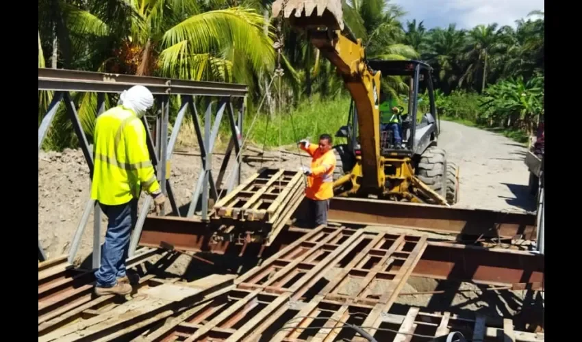 Foto ilustrativa del puente.  