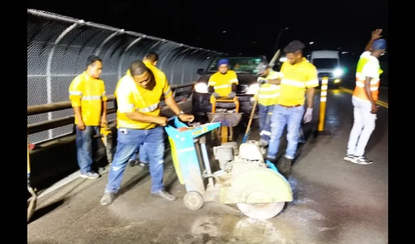 Las encargadas de ejecutar estos trabajos en el puente de Las Américas serán las divisiones del Área Canalera y Panamá Oeste 2.