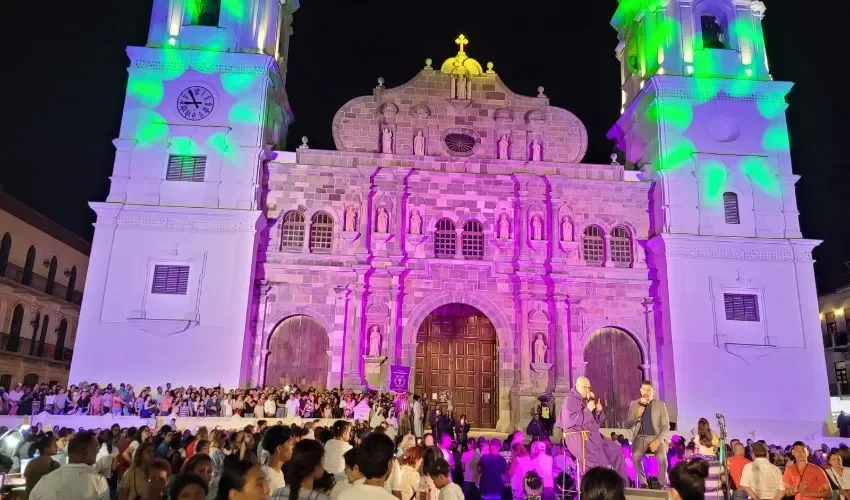 Vista de la iglesia. 