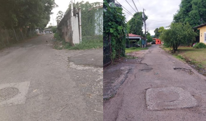  Vecinos de Victoriano Lorenzo en Tocumen exigen reparación urgente de las calles Monte Lirio y Río Sereno  