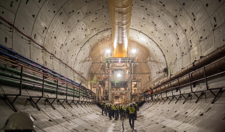 Túnel de la Línea 3 del Metro registra 15% de avance  