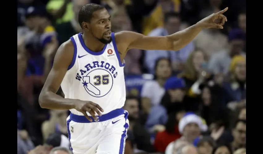 El jugador Kevin Durant. Foto: AP