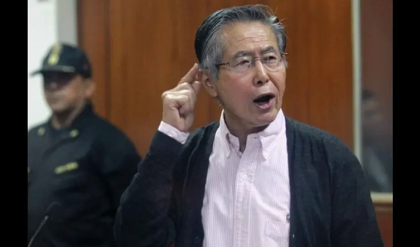 Alberto Fujimori.