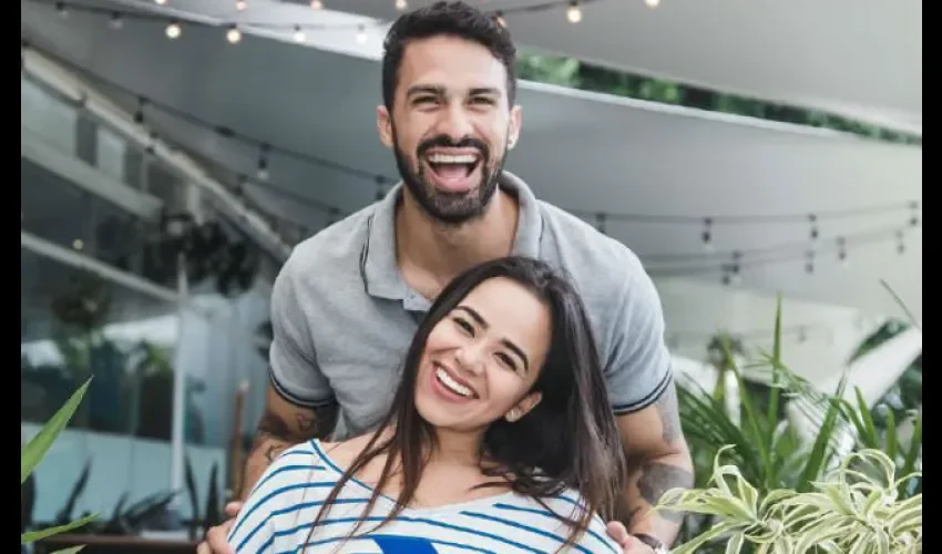 La pareja no aculta su amor en las redes