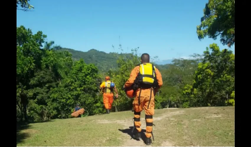  Sistema Nacional de Protección Civil  realiza búsqueda de desaparecido en Tolé.