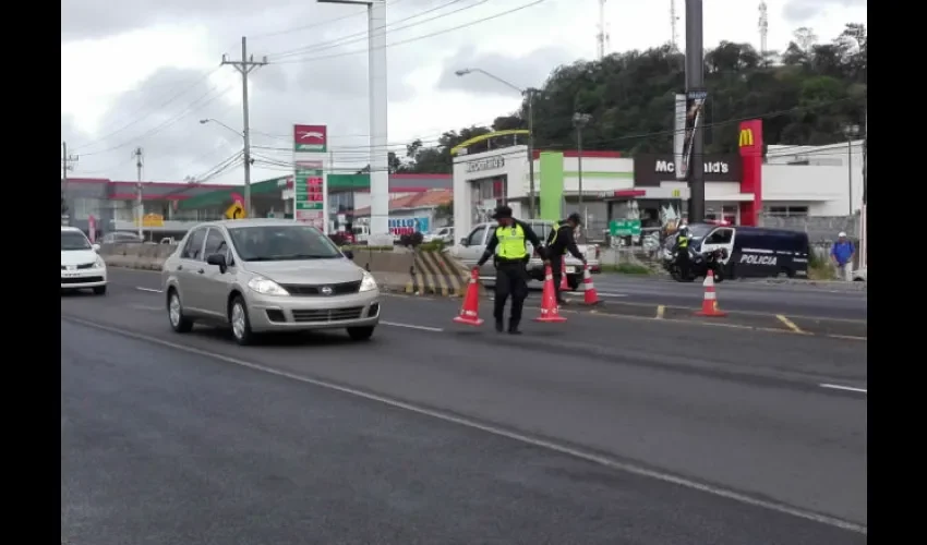 Operativo tránsito.