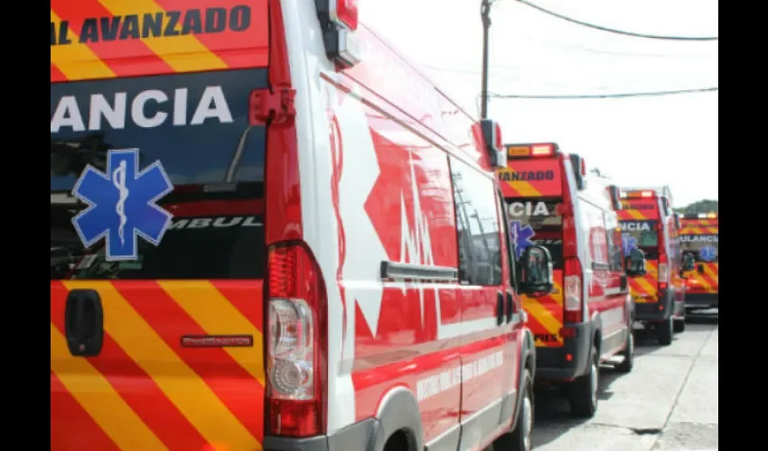 Ambulancias estarán repartidas en todo el país. Foto: Cortesía