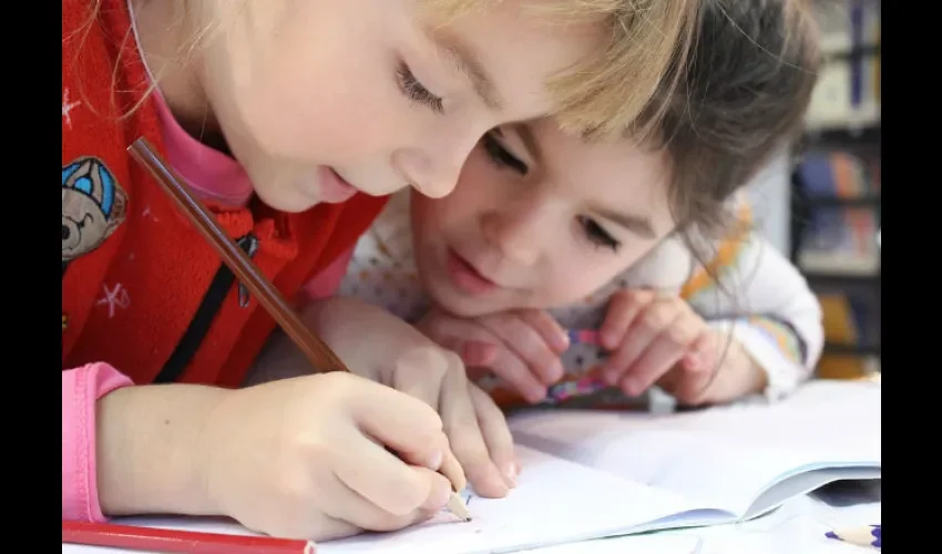 Los niños necesitan una buena alimentación. Foto:  Cortesía 