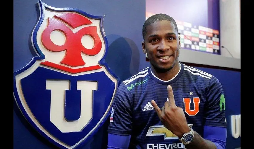 Armando Cooper llegó esta temporada a la Universidad de Chile.