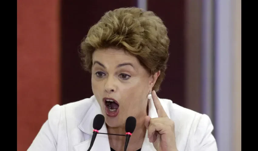 Dilma Rousseff.