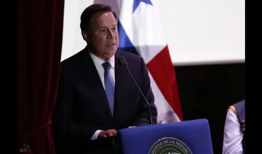 Juan Carlos Varela.