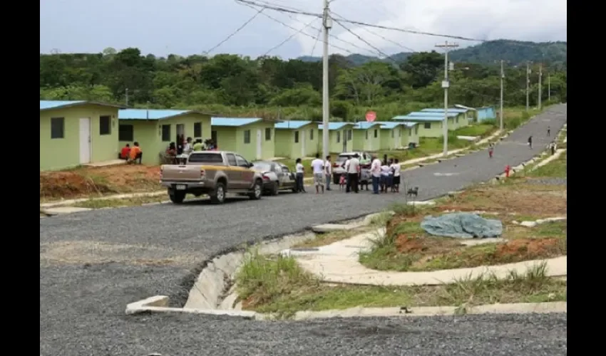 Foto ilustrativa del área habitacional sin luminaria.