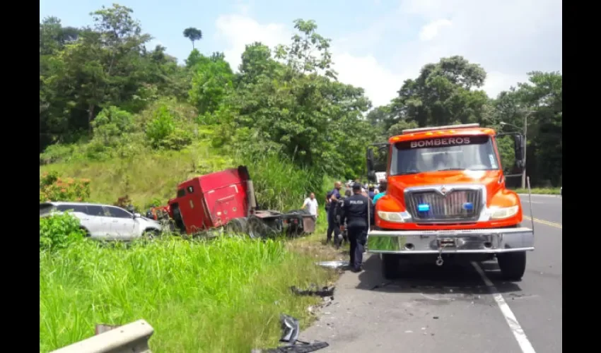 Accidente de tránsito en Colón