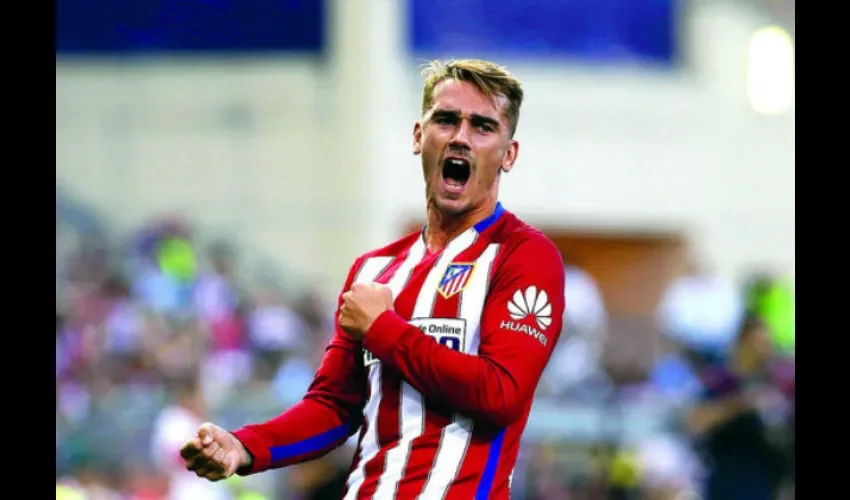 El jugador Antoine Griezmann. Foto:EFE