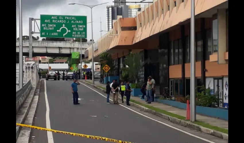 Foto ilustrativa el área del asesinato. Foto: Jesús Simmons. 