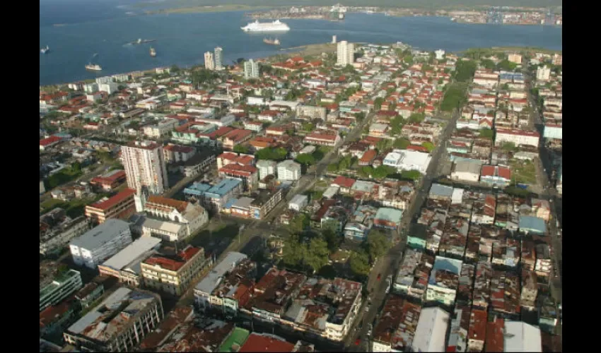 Foto ilustrativa de la ciudad de Colón. 