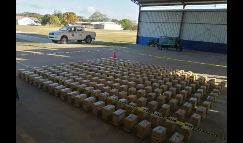 Unidades del Senan incautan droga en Veraguas. 