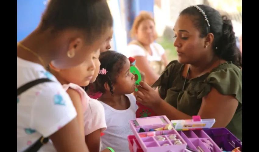 En la fiesta hubo de todo para los niños. Foto: Cortesía