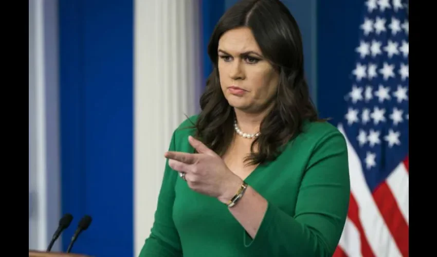 Sarah Sanders.