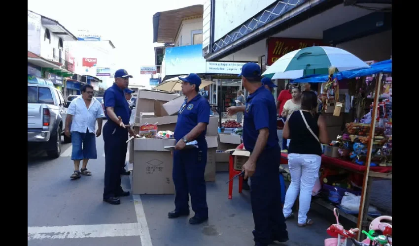 Inspecciones previos al Carnaval en Herrera. 